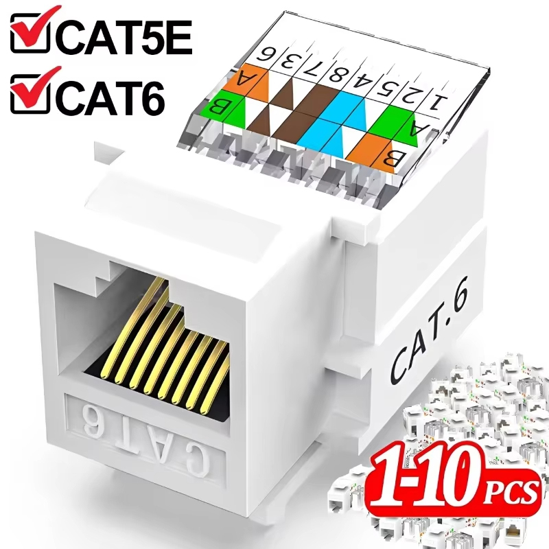 RJ45 Network Module RJ45 Conne - огляд і ціна Patch Panel Cat6