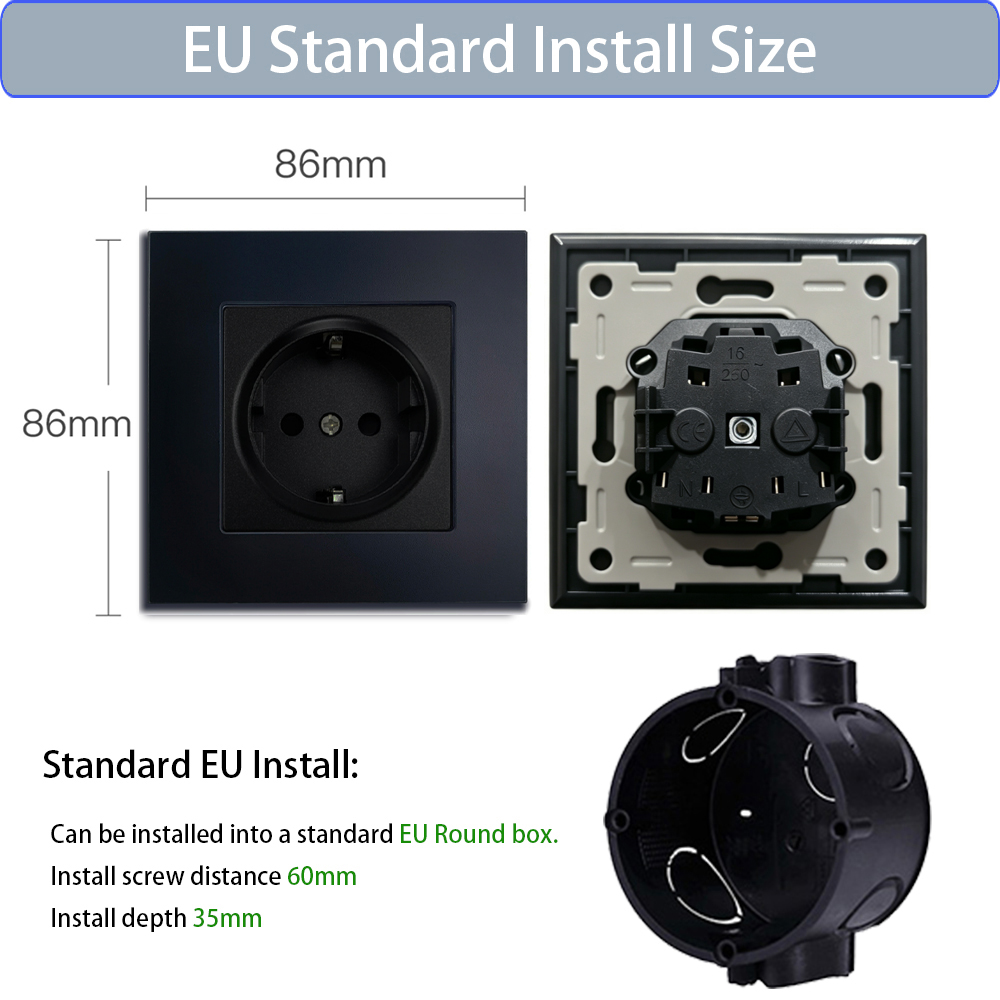 Modern Matte Glass EU French W - огляд і ціна Patch Panel Cat6