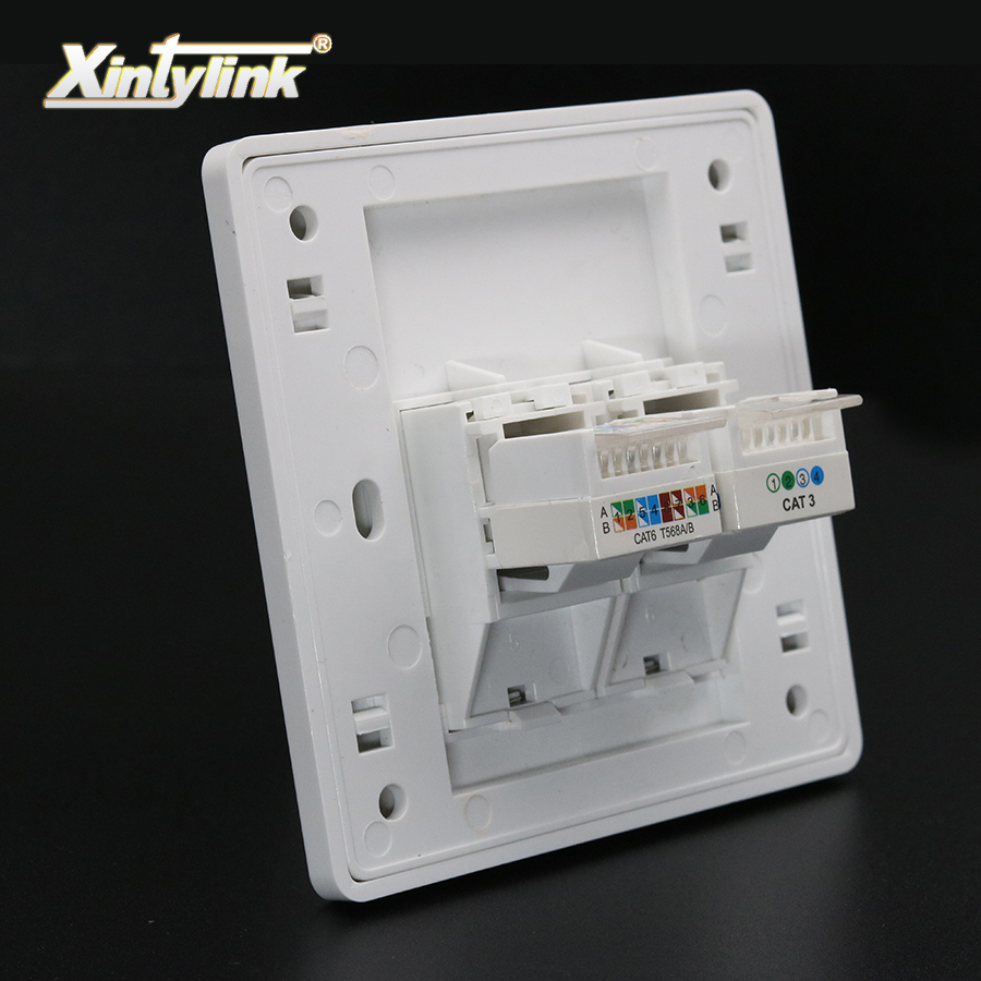 Xintylink RJ11 RJ45 Socket Jac - огляд і ціна Patch Panel Cat6