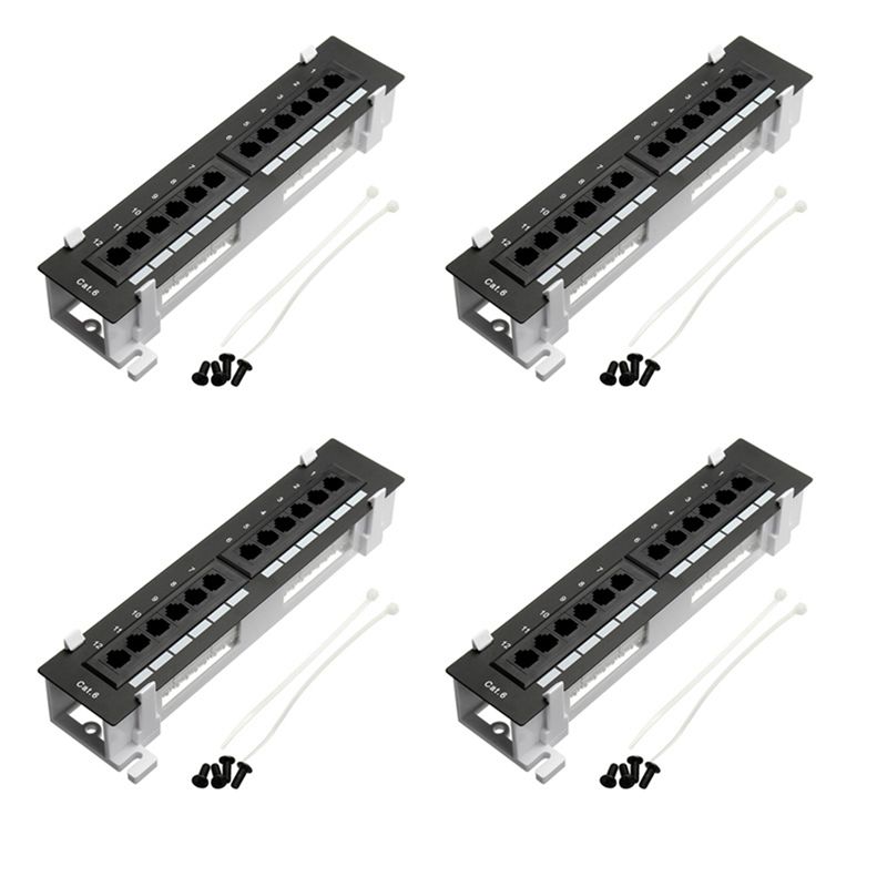 M51K-4X Network Tool Kit 12 Po - огляд і ціна Patch Panel Cat6