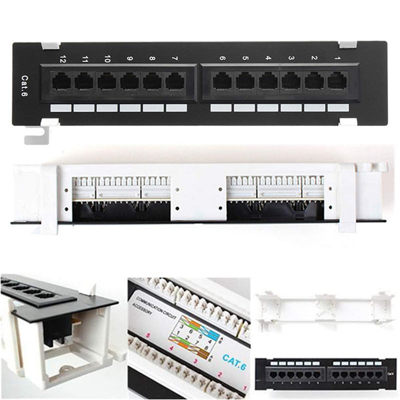M51K-4X Network Tool Kit 12 Po - огляд і ціна Patch Panel Cat6