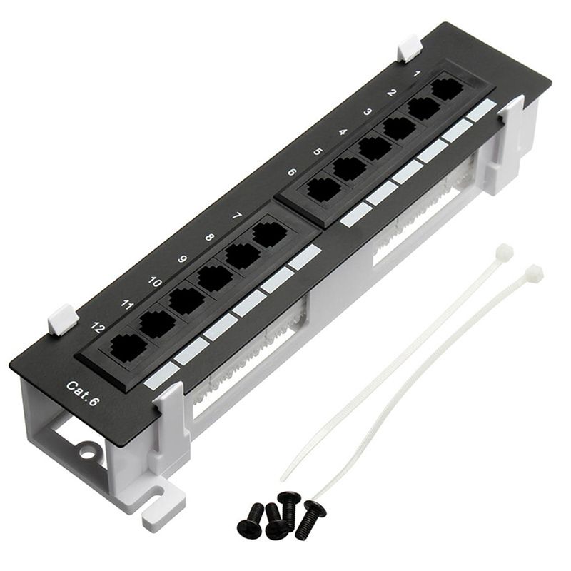M51K-4X Network Tool Kit 12 Po - огляд і ціна Patch Panel Cat6