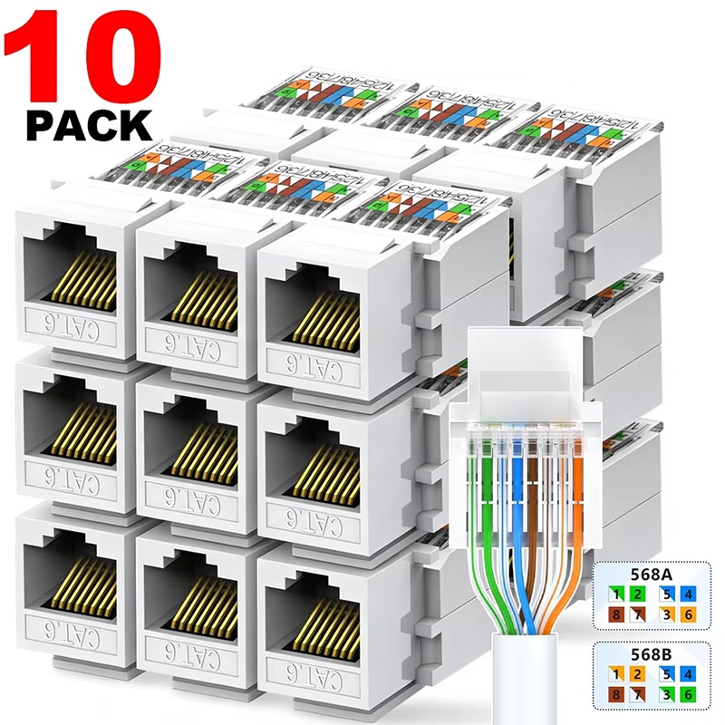 Cat6 Keystone Ethernet RJ45 Ne - огляд і ціна Patch Panel Cat6