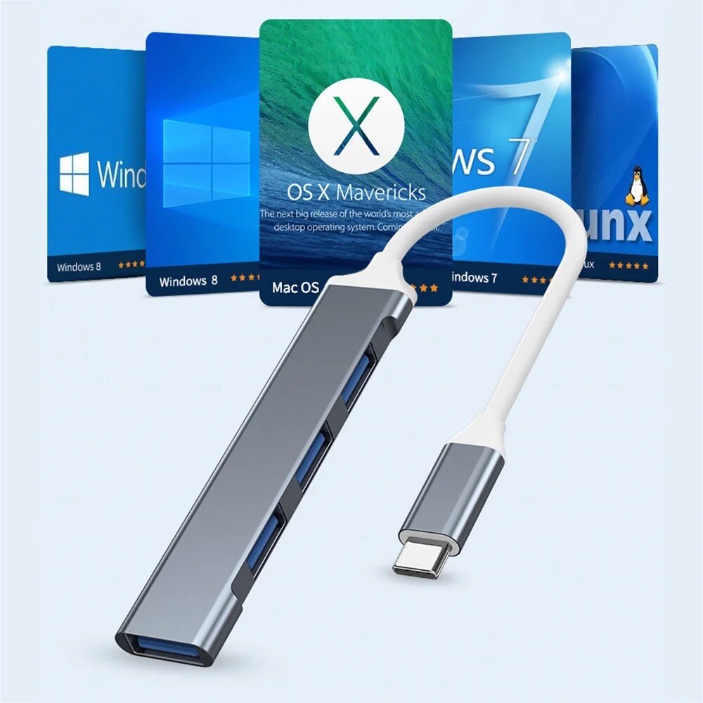 4 Ports Multi Splitter USB 3.0 - огляд і ціна Multi Port Usb Hub