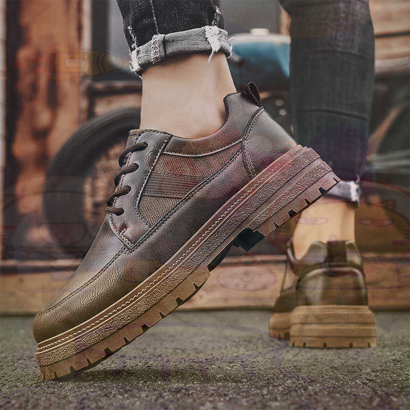 Dark Natural Leather Fashion T - огляд і ціна Tech Office Outfits Men