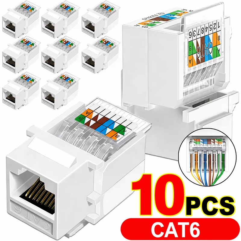 CAT6 Crystal Head Ethernet Int - огляд і ціна Patch Panel Cat6
