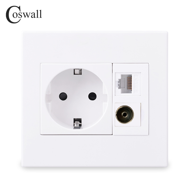 Coswall PC Panel 16A EU Wall P - огляд і ціна Patch Panel Cat6