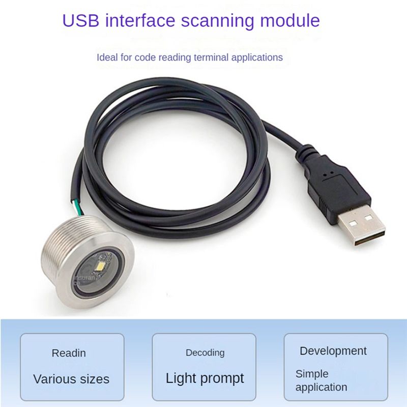 GM861 USB Interface 1D/2D Bar  - огляд і ціна Barcode Scanner 2D