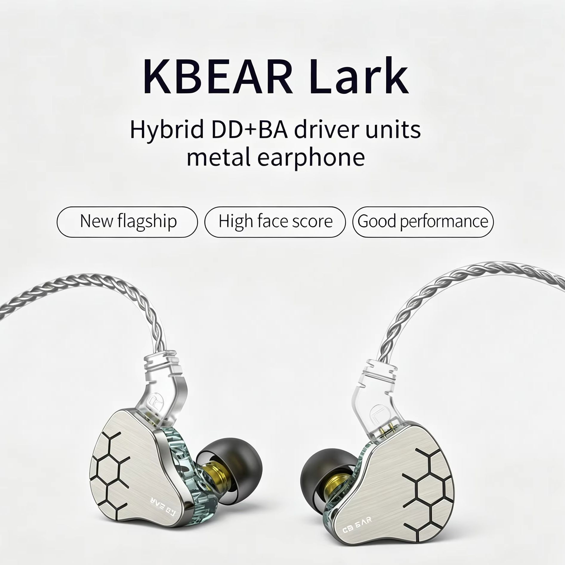 KBEAR Lark 1DD+1BA Hybrid IEM  - огляд і ціна Office Tech Essentials