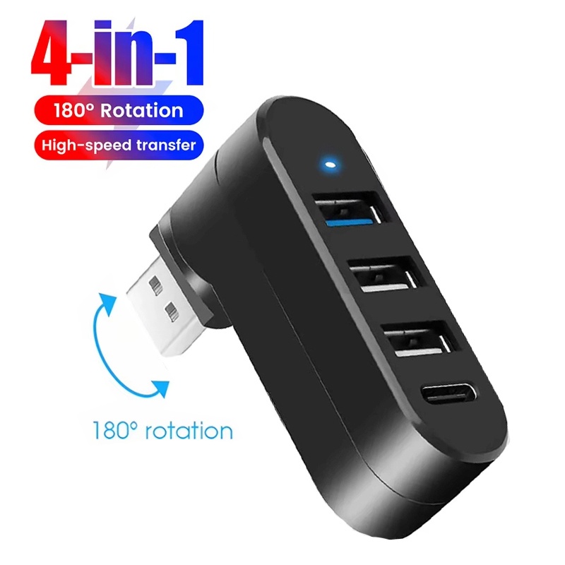 4 Port Multi USB 2.0 HUB Mini  - огляд і ціна Multi Port Usb Hub