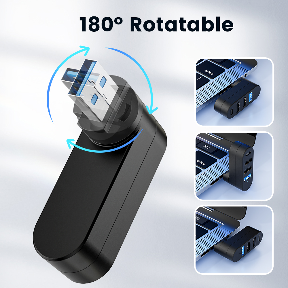 4 Port Multi USB 2.0 HUB Mini  - огляд і ціна Multi Port Usb Hub