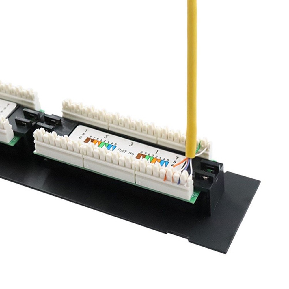 12-Port Wall Mounted Patch Pan - огляд і ціна Patch Panel Cat6