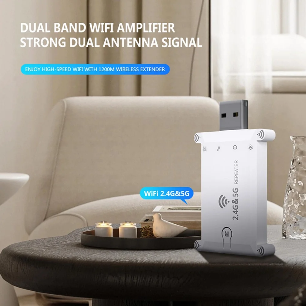 WiFi FIY 2.4g/5g Usb Wifi Repe - огляд і ціна Wifi Range Extender